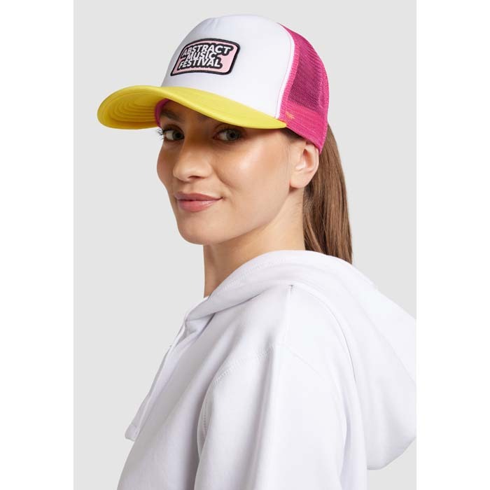 Casquette trucker 5 panneaux en mousse. Profil haut (10cm), PROPULZ, Objets publicitaires personnalisés