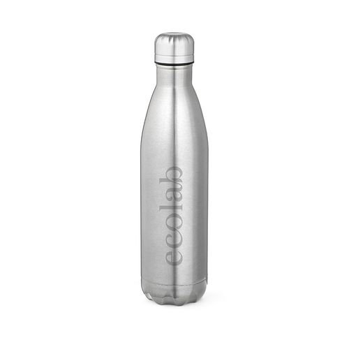 plateado Botella Mississippi 800P; rInox,810 ml. Doble pared. Brillante