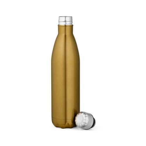 dorado Botella Mississippi 800P; rInox,810 ml. Doble pared. Brillante