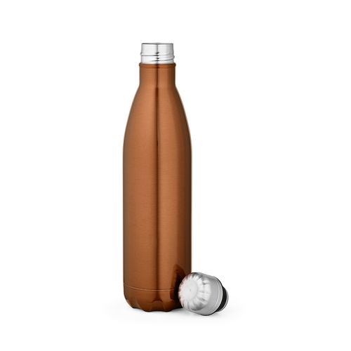 cobre Botella Mississippi 800P; rInox,810 ml. Doble pared. Brillante