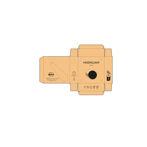 natural Posavasos Modigliani de corcho. Set de 4 unidades