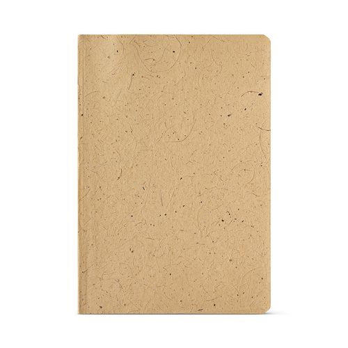 Carnet Fitzgerald couverture en coco, 196p recyclées 80g/m²