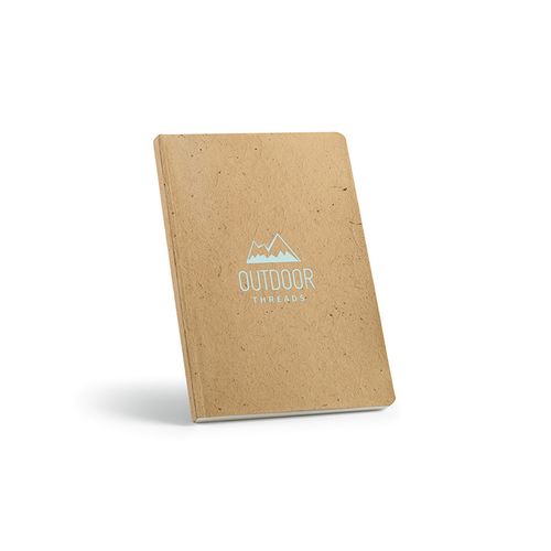 Carnet Fitzgerald couverture en coco, 196p recyclées 80g/m²