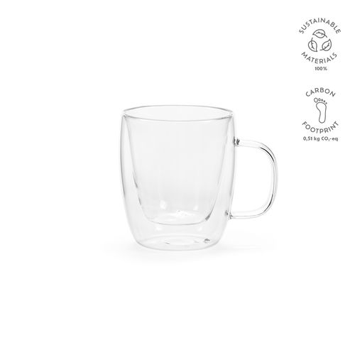 Tasse Elbe 220 en verre borosilicate 250 ml