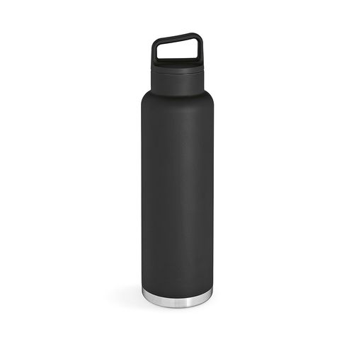 black Botella Zambezi 1500; rInox,1620 ml. Doble pared, hermética y asa