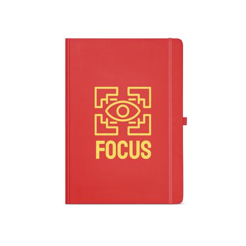 Libreta Marquez A4 de tapa dura; 240 hojas recicladas de 70 gsm