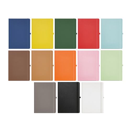 Carnet Marquez A4 couverture rigide, 240p recyclées 70g/m²