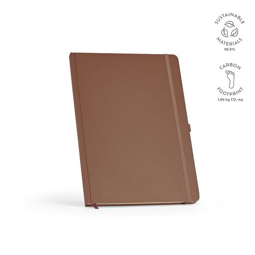 Carnet Marquez A4 couverture rigide, 240p recyclées 70g/m²