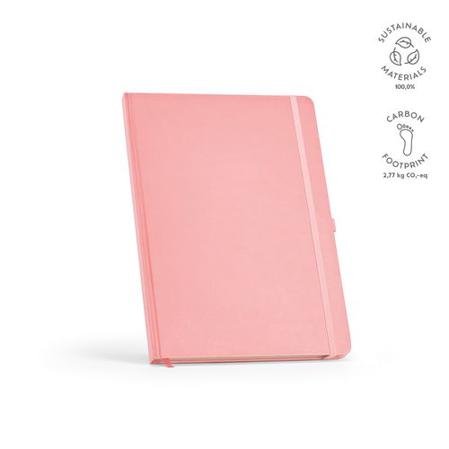 pink Libreta Marquez A4 de tapa dura; 240 hojas recicladas de 70 gsm