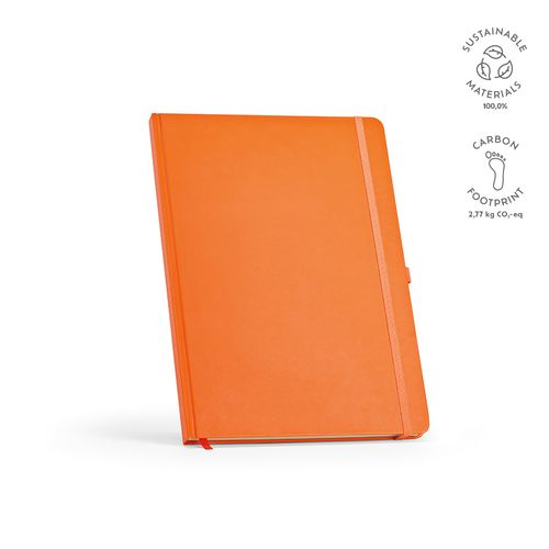 orange Libreta Marquez A4 de tapa dura; 240 hojas recicladas de 70 gsm