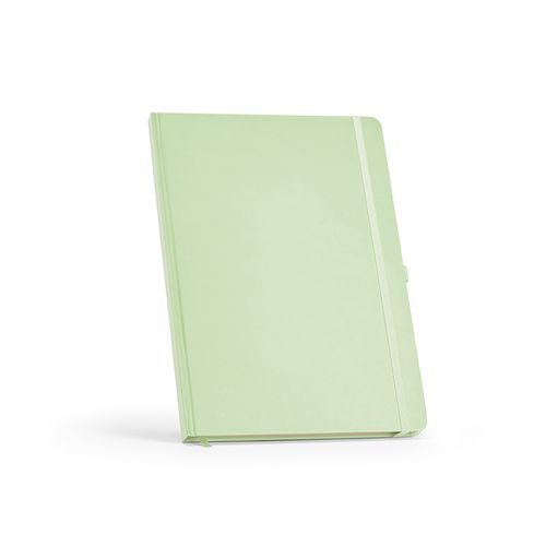 verde pastel Libreta Marquez A4 de tapa dura; 240 hojas recicladas de 70 gsm