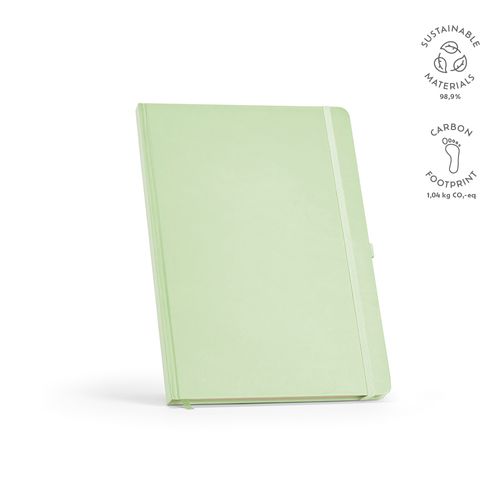 Libreta Marquez A4 de tapa dura; 240 hojas recicladas de 70 gsm