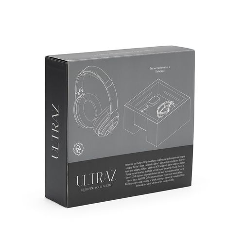 AURICULARES ULTRAZ; RABS, 600 MAH. ANC. HASTA 35 H. DE AUTONOMÍA