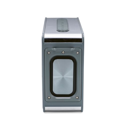 plateado Altavoz Jouncer rABS de 15600 mAh. Autonomía hasta 30 h. 80 W
