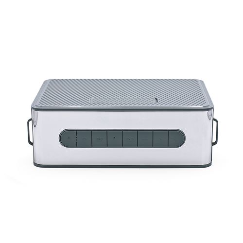 plateado Altavoz Jouncer rABS de 15600 mAh. Autonomía hasta 30 h. 80 W