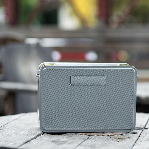 plateado Altavoz Jouncer rABS de 15600 mAh. Autonomía hasta 30 h. 80 W