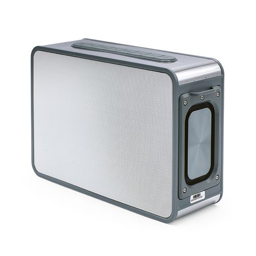 plateado Altavoz Jouncer rABS de 15600 mAh. Autonomía hasta 30 h. 80 W