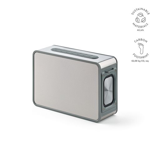 plateado Altavoz Jouncer rABS de 15600 mAh. Autonomía hasta 30 h. 80 W