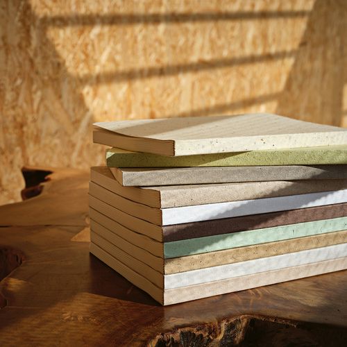 Carnet Joyce couverture en feuille bananier, 196p 80g/m²