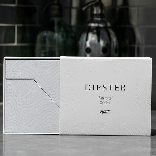 white Altavoz Dipster rABS; 1800 mAh. Autonomía hasta 10 horas. IPX7