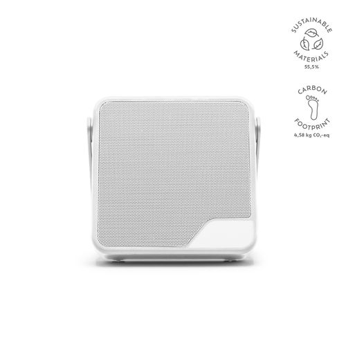 white Altavoz Dipster rABS; 1800 mAh. Autonomía hasta 10 horas. IPX7