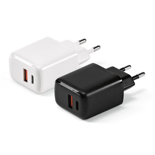 Chargeur mural Franklin, rABS, 20W, USB-C & A, charge rapide
