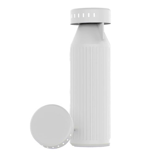 BOTELLA TIMEOS; RINOX,690 ML. DOBLE, HERMÉTICA. RECORDATORIO LED