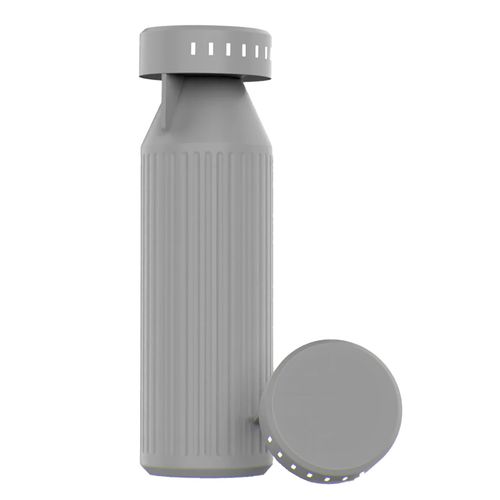 Gourde Timeos rInox 690ml. Double paroi, étanche. Rappel LED