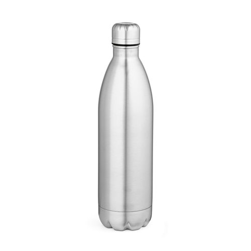 plateado Botella Mississippi 1100P; rInox,1100 ml. Doble pared. Brillante