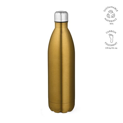 dorado Botella Mississippi 1100P; rInox,1100 ml. Doble pared. Brillante