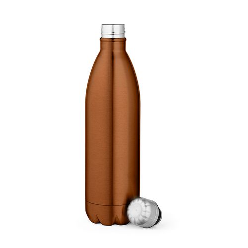 cobre Botella Mississippi 1100P; rInox,1100 ml. Doble pared. Brillante