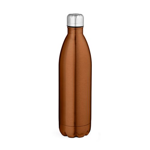cobre Botella Mississippi 1100P; rInox,1100 ml. Doble pared. Brillante