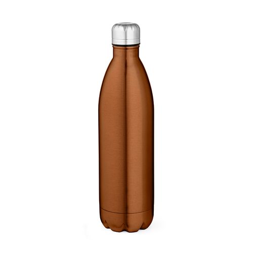 cobre Botella Mississippi 1100P; rInox,1100 ml. Doble pared. Brillante
