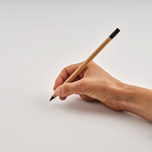 Stylo sans encre Kerouac en bambou, pointe graphite