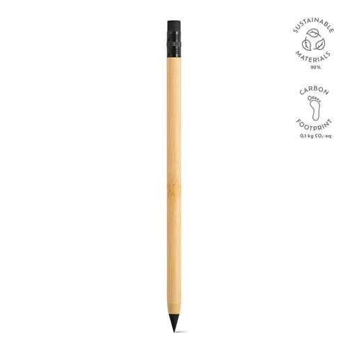 Stylo sans encre Kerouac en bambou, pointe graphite
