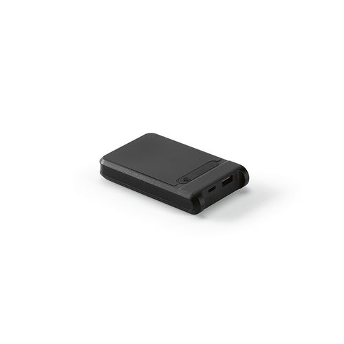 black Batería externa AmpX; rABS , 6000 mAh y 18 W. Carga PC 2/ 3 veces