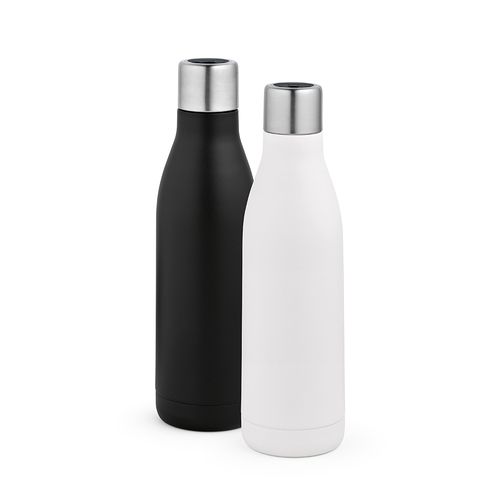 white Botella Parana; de rInox, 550 ml. Doble pared. Esterilizador UV