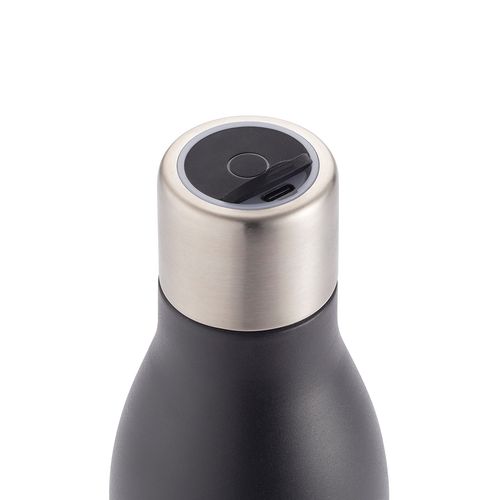 Gourde Paraná,rInox 550ml.Double paroi, étanche.Stérilisateur UV