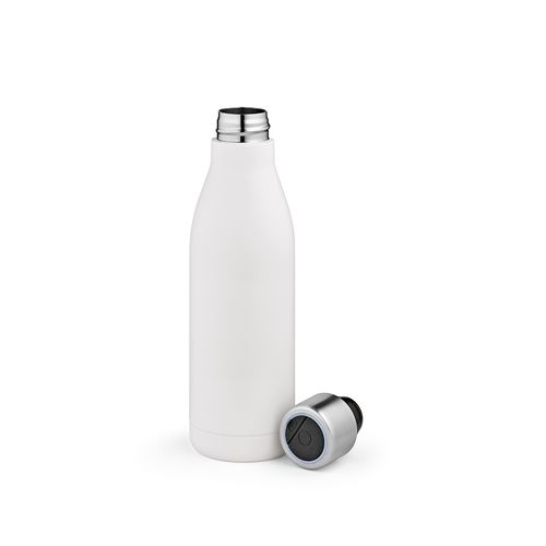 white Botella Parana; de rInox, 550 ml. Doble pared. Esterilizador UV
