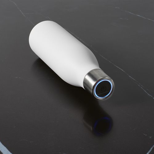 white Botella Parana; de rInox, 550 ml. Doble pared. Esterilizador UV