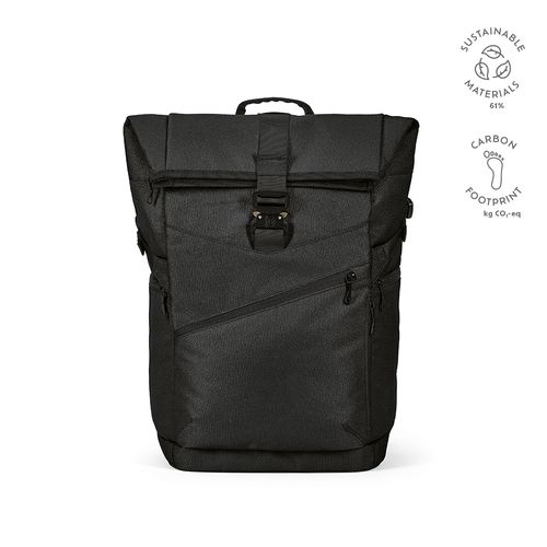 Sac à dos Coloma 28L rPET. Haut enroulable. Poche ordinateur 17"