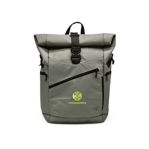 Sac à dos Coloma 28L rPET. Haut enroulable. Poche ordinateur 17"
