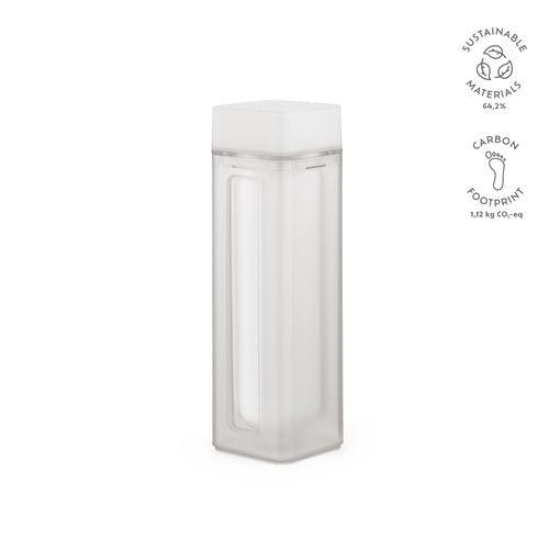 Botella Lucen  hecha en rABS de 540 ml. Molde de doble inyección