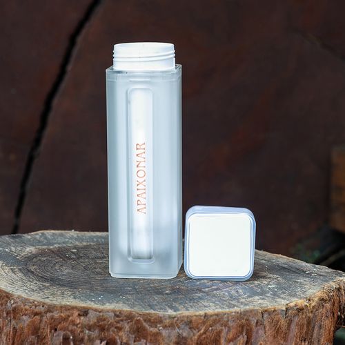 Botella Lucen  hecha en rABS de 540 ml. Molde de doble inyección