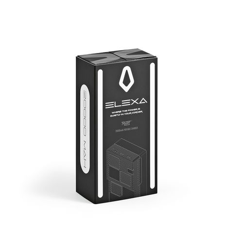 Batterie externe Elexa, rABS, 20000mAh, LED, 45W, charge PC