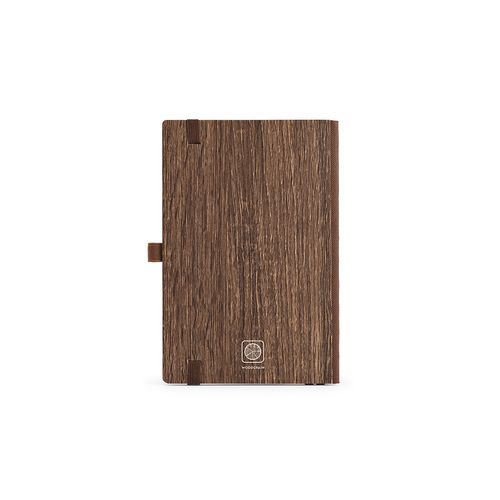 Carnet Steinbeck couverture en bois, 196p 70g/m² - 4