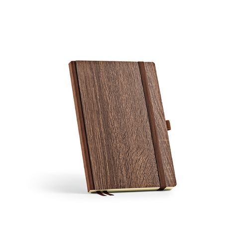 LIBRETA STEINBECK; MADERA VETEADA. FSC,196 PÁGINAS FSC (70 GSM)