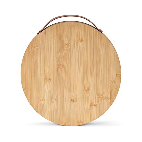 Planche à découper Duchamp en bambou avec ustensiles à fromage