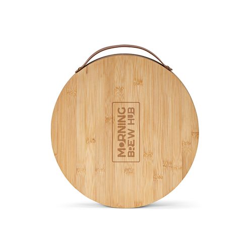 Planche à découper Duchamp en bambou avec ustensiles à fromage