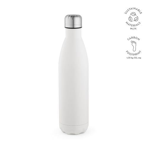 white Botella Mississippi 800; rInox, 810 ml. Doble pared y hermética